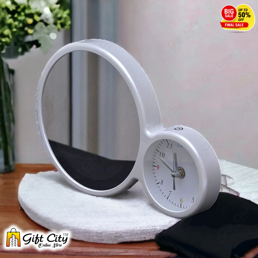 Customizable 3 In One Magic Mirror With Clock