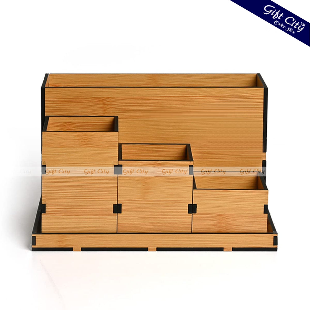 Four Compartment Desk Organizer | Multi-Functional Office Organizer | Ideal Corporate Gifts