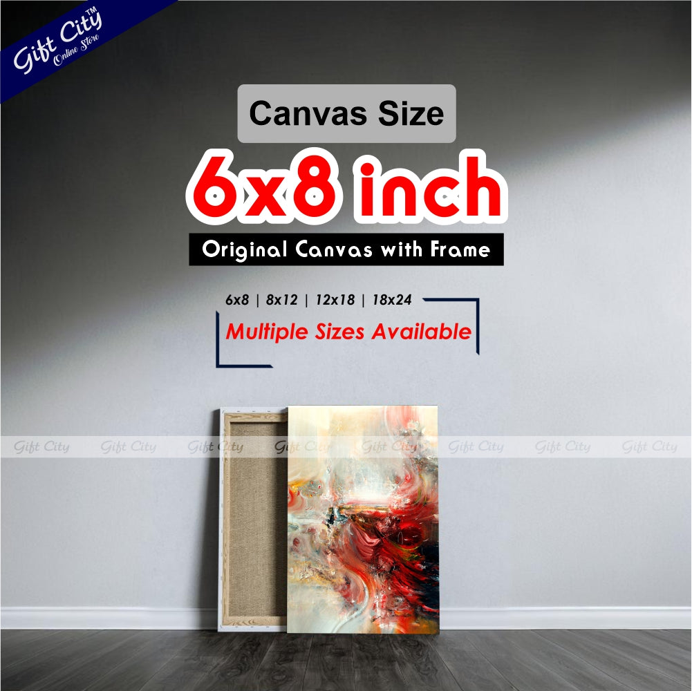 Brilliant Abstract Art Canvas Painting Digital Art for Home Décor - Gift City
