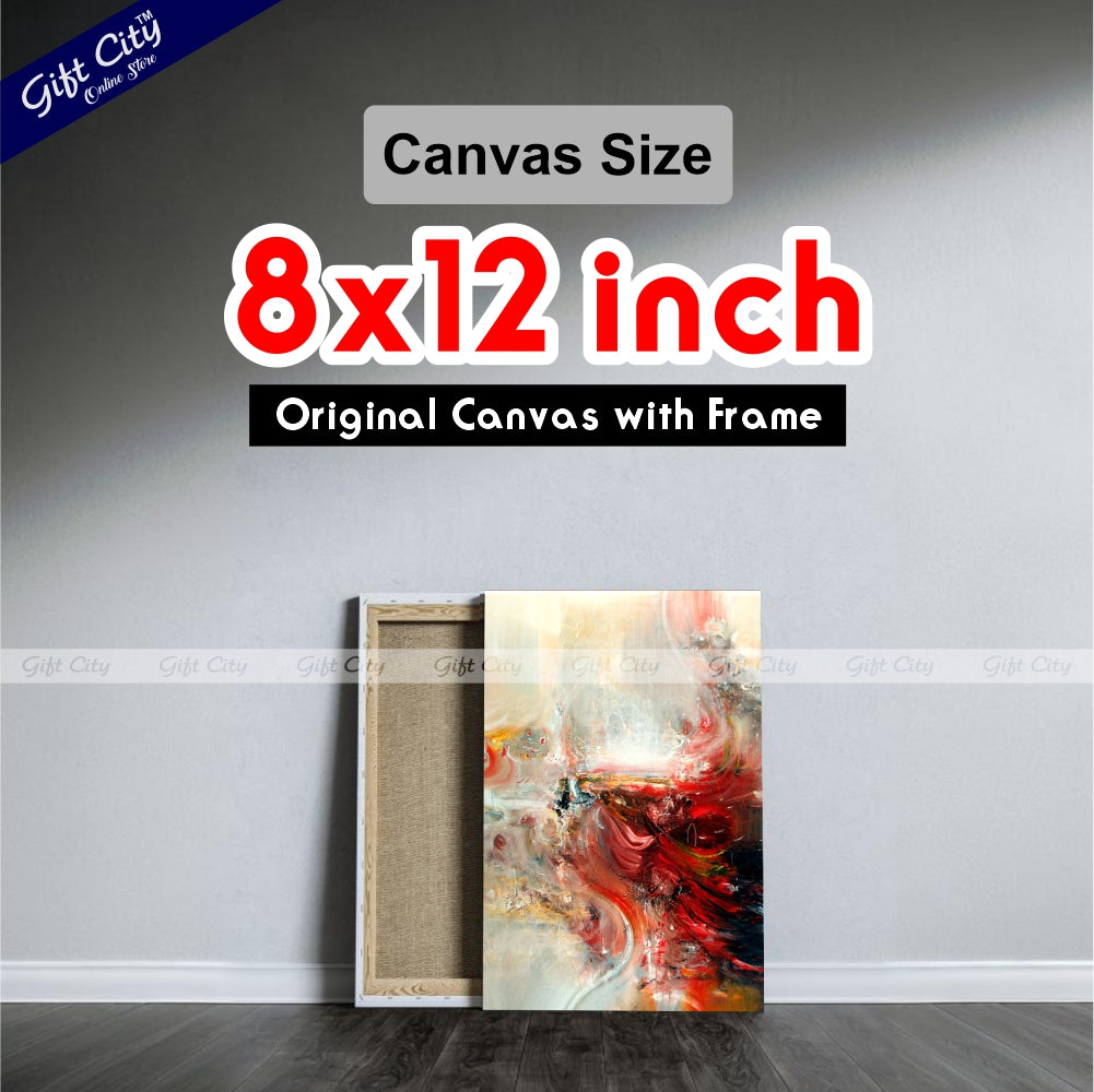 Brilliant Abstract Art Canvas Painting Digital Art for Home Décor - Gift City