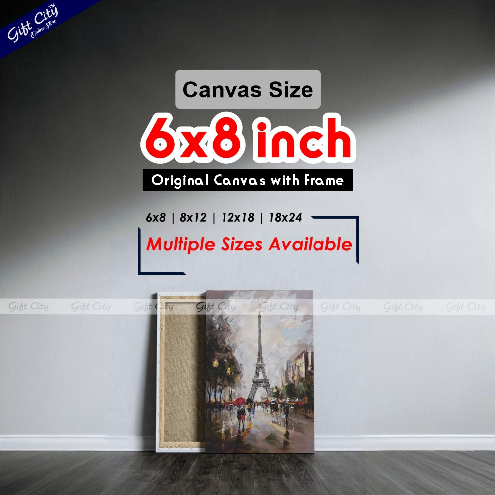 Eiffel Tower Canvas Painting - Gift City