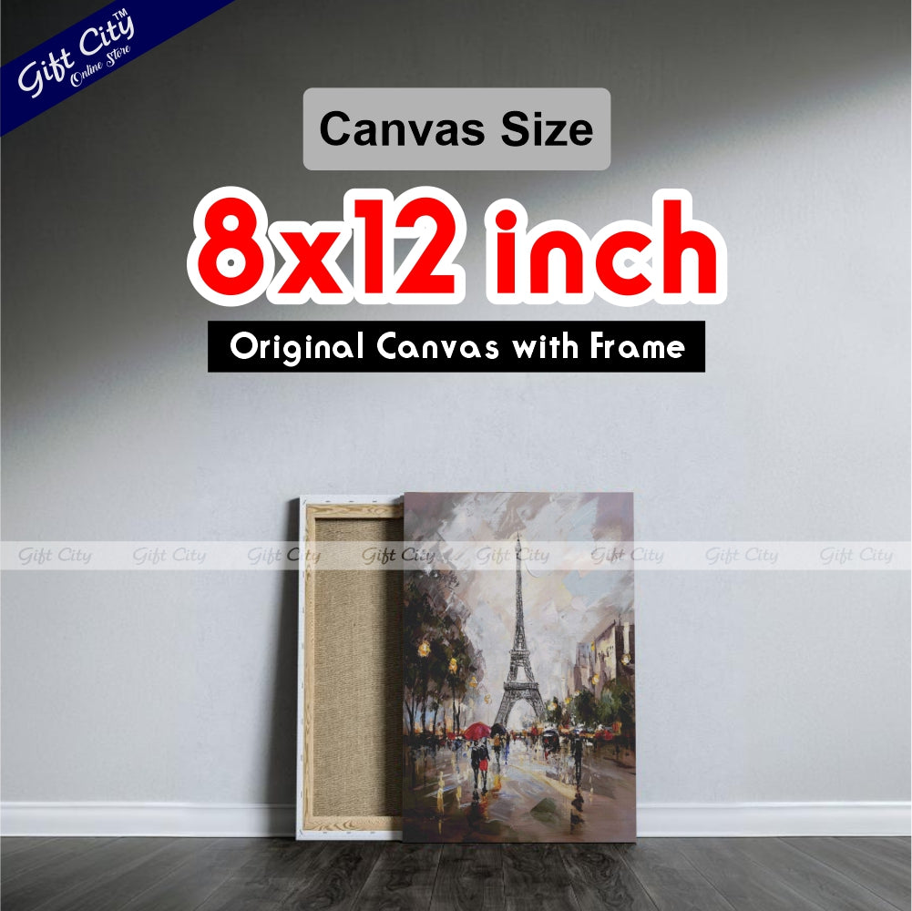 Eiffel Tower Canvas Painting - Gift City