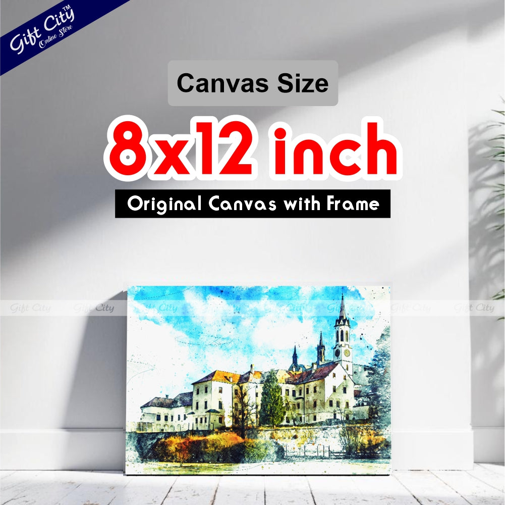 Fine Art Canvas Painting - Gift City