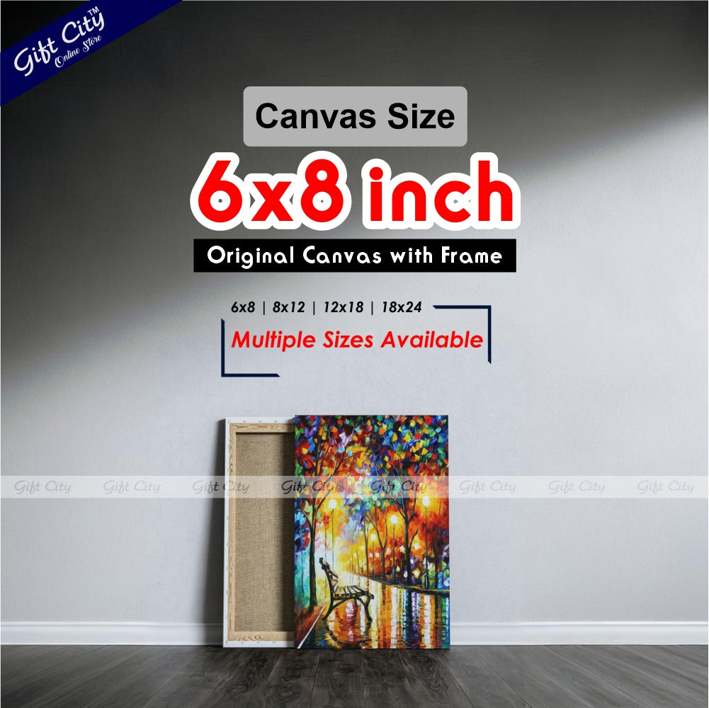 Loneliness of Autumn Palette Knife Oil Painting - Gift City
