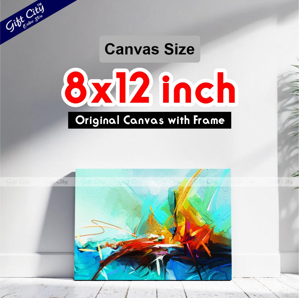 Sea Art Canvas Painting Abstract Digital Art for Home Decor Wall Hanging - Gift City