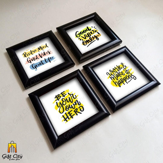 Inspiration Quote Frames Set