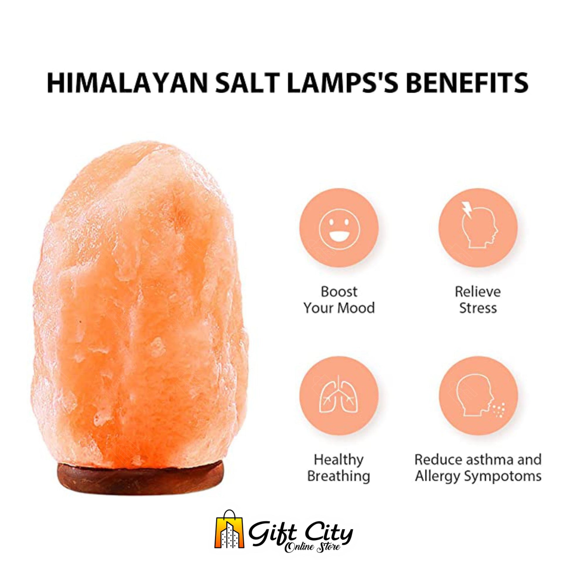 USB Himalayan Natural Salt Lamp