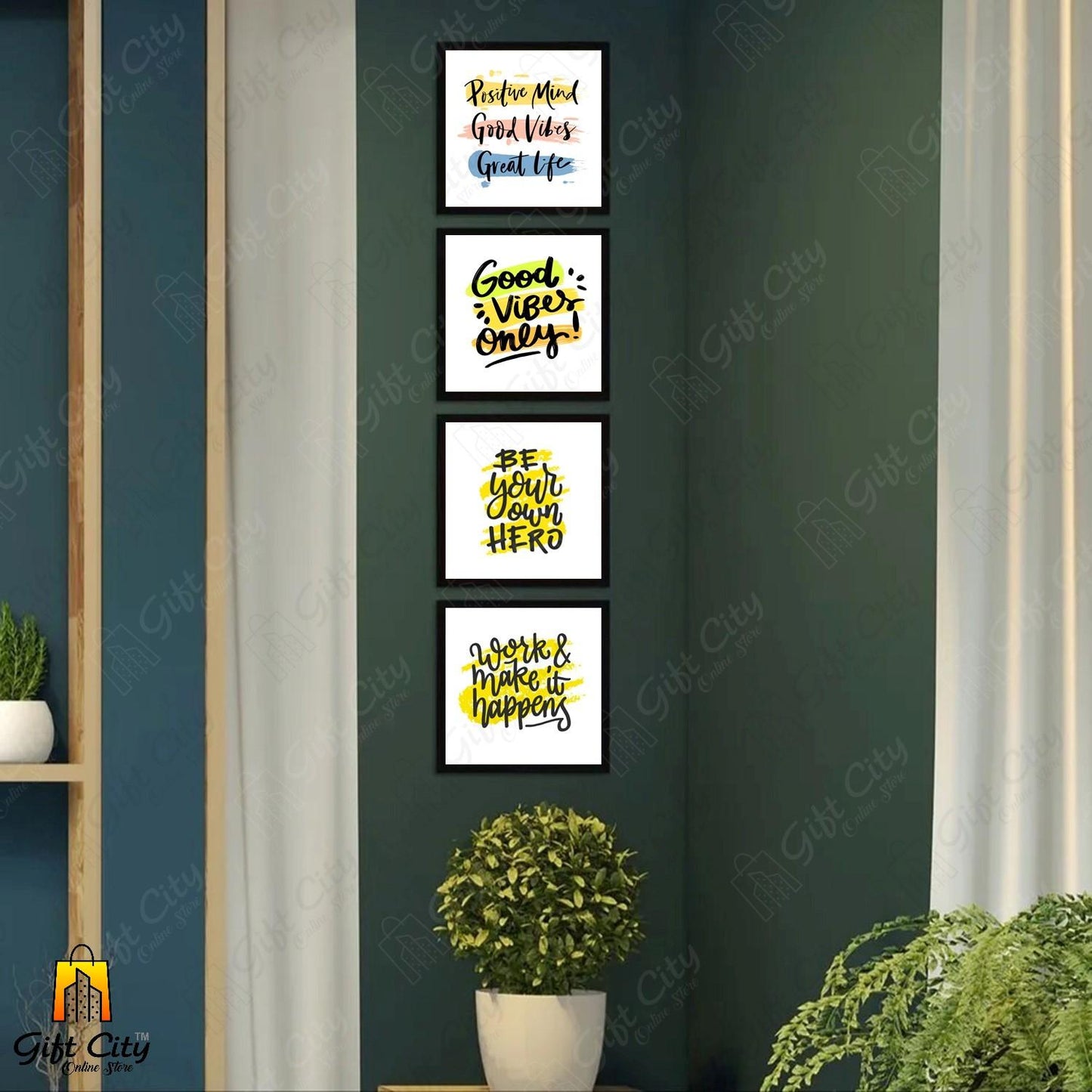 Inspiration Quote Frames Set