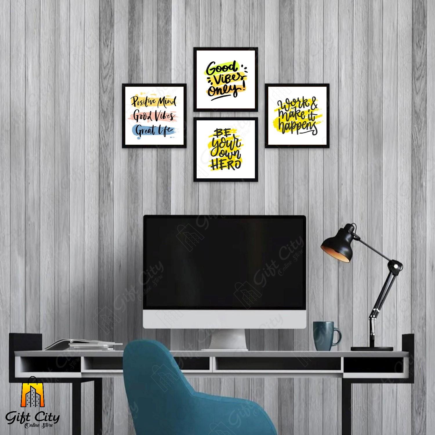 Inspiration Quote Frames Set