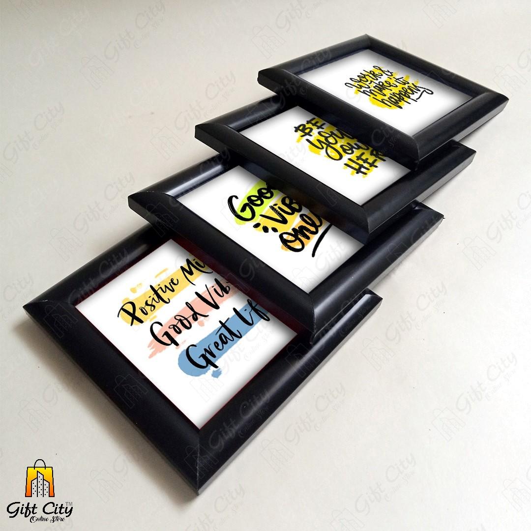 Inspiration Quote Frames Set