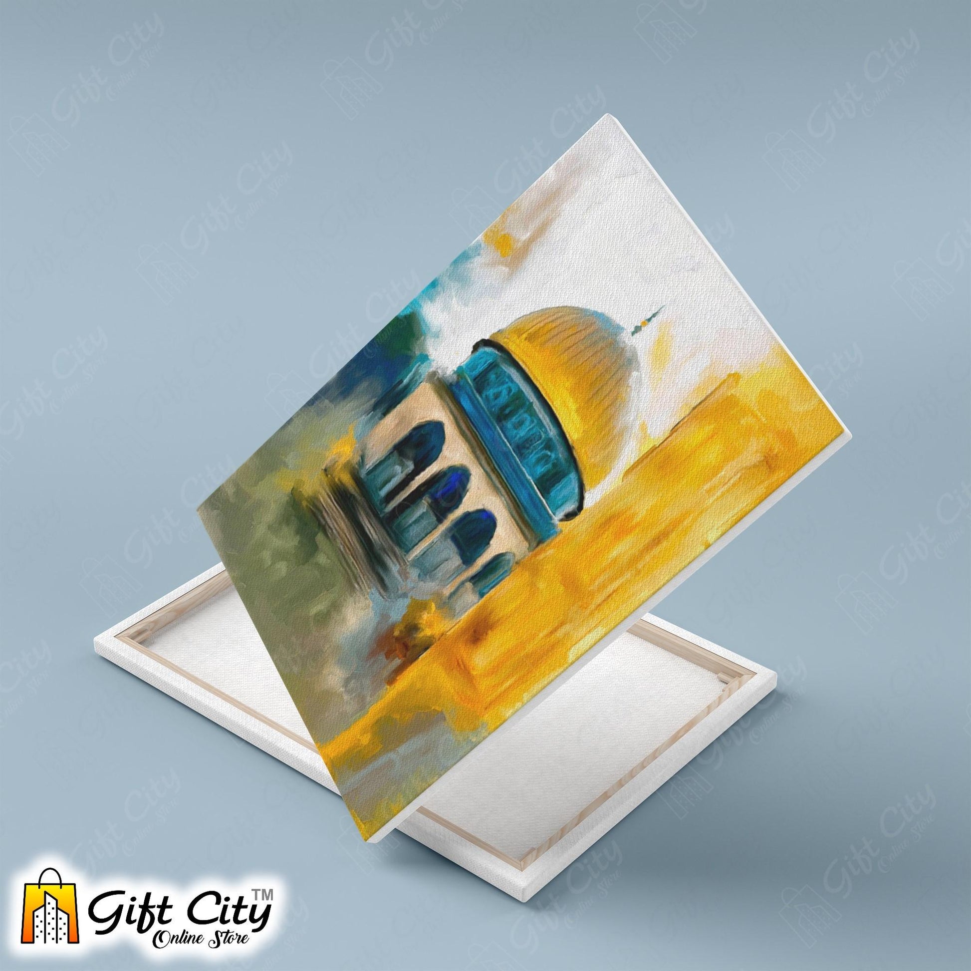 Historical Mosque Art Islamic Canvas Painting