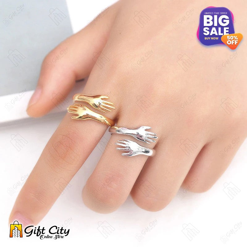 Couple Hug Ring