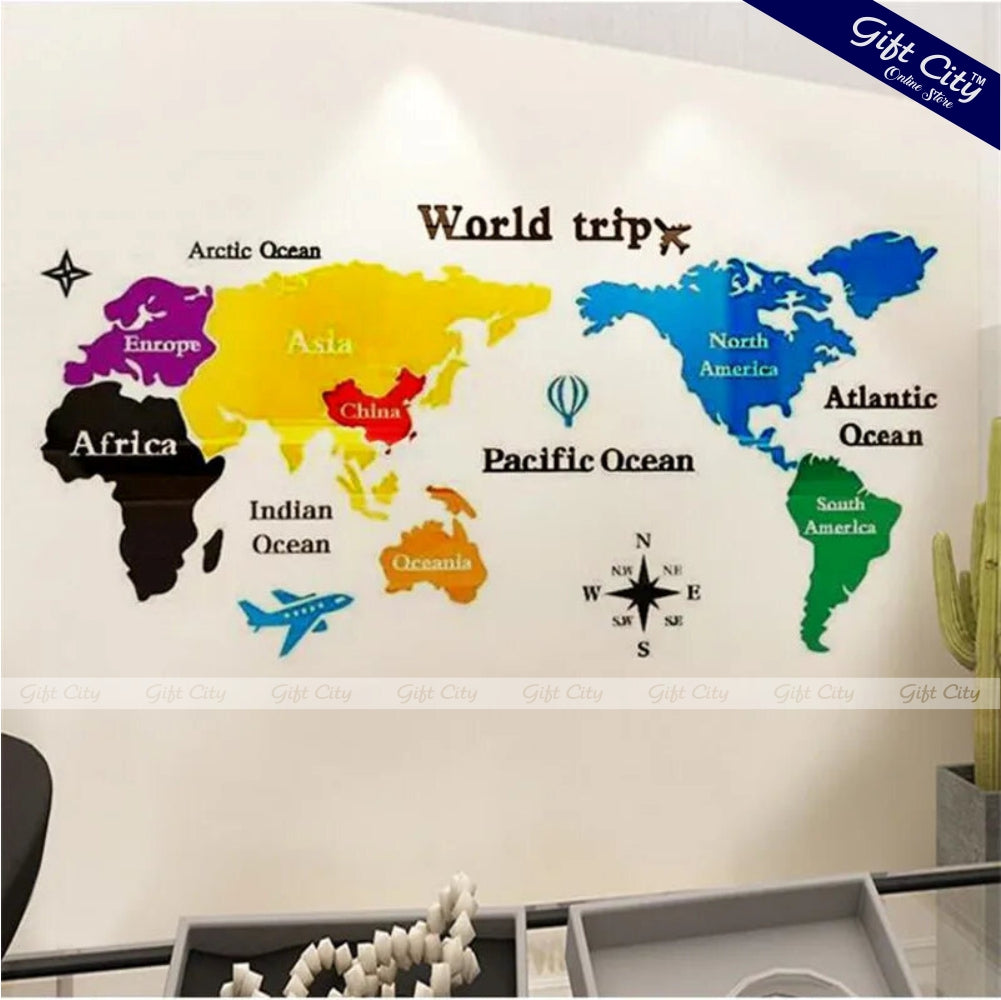 Large Decorative Map