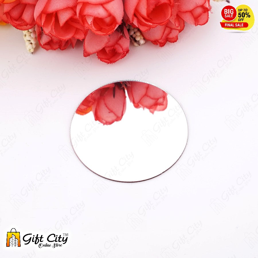 Round Acrylic Waterproof DIY Home Mirror Wall Art Stickers for Living Room Bedroom Decor