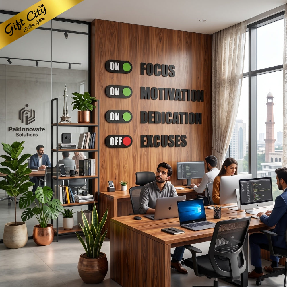 Focus 3D Acrylic Wall Art | Modern Home & Office Decoration | Gift City