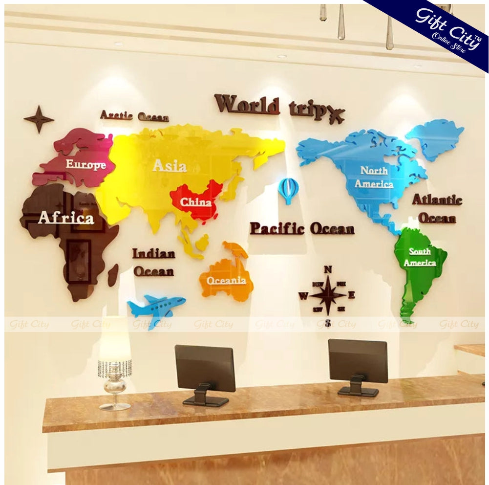 Large Decorative Map