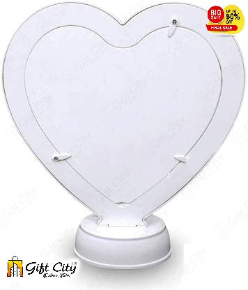 Customizable 2 In One Heart Shape Magic Lamp