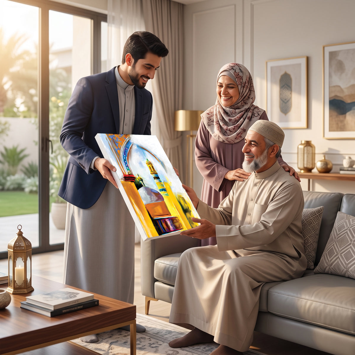 ELEGANT CANVAS PAINTING