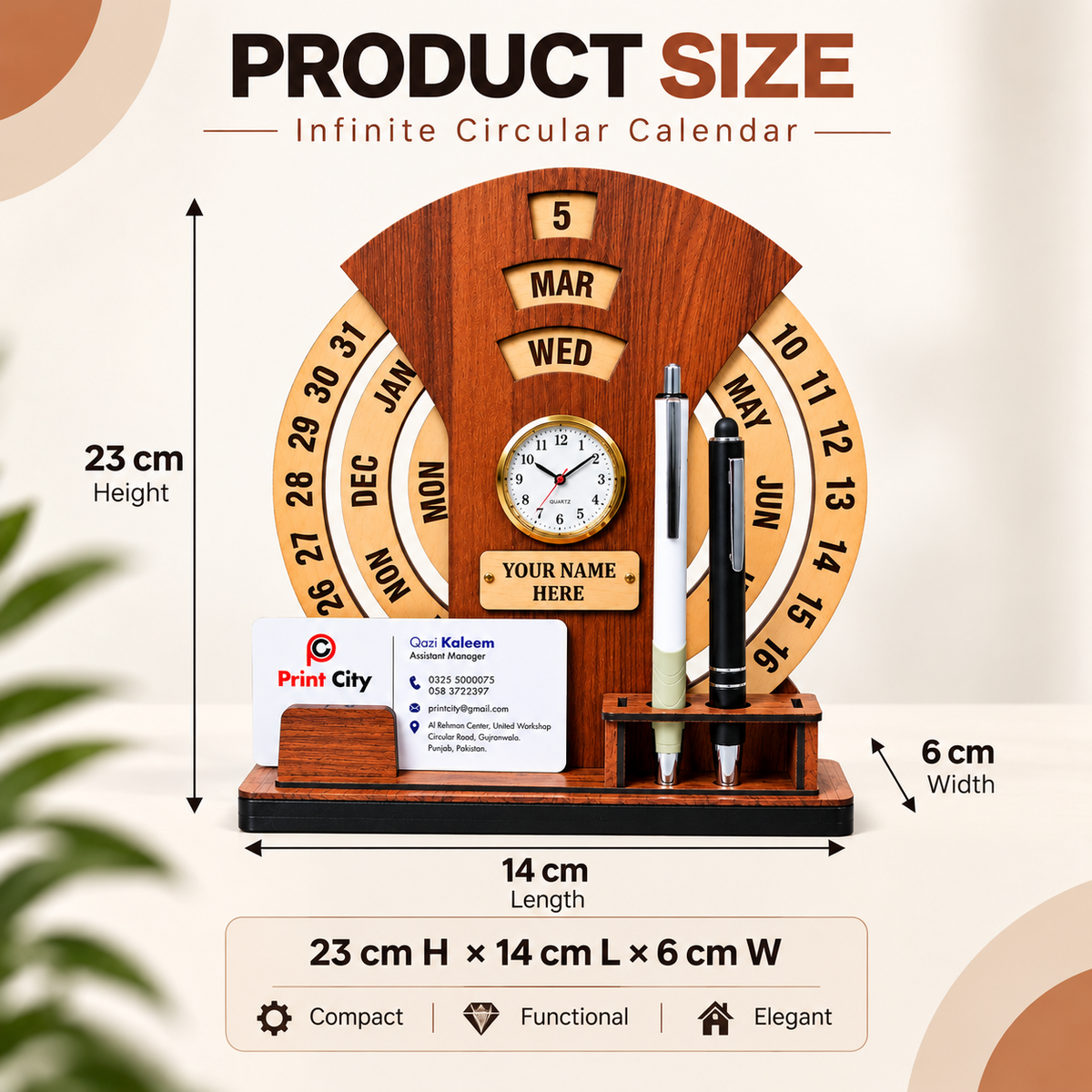 INFINITE CIRCULAR CALENDAR
