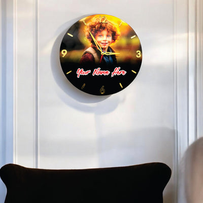 Customizable Acrylic Wall Clock Best Gift for Birthday, Anniversarry, Valentine Day & Wedding- Gift City - Gift City Online Store