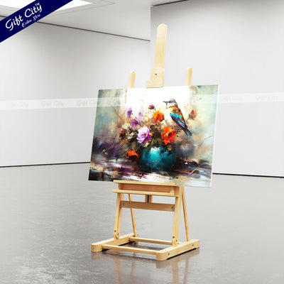 Gift City Presents Colorful Digital Canvas Painting with Frame - Wall Art for Home Decor Multiple Sizes Wall Hanging - Gift City Online Store