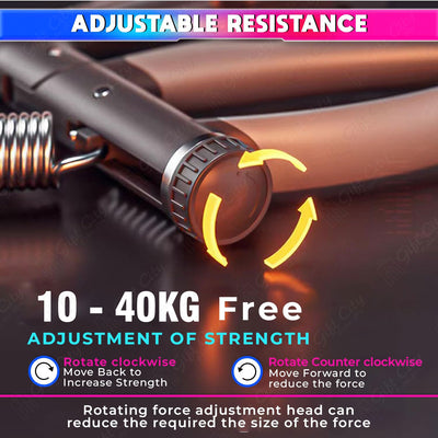 Gift City Presents Fitness Adjustable Heavy Hand Gripper, Hand Exerciser, Wrist, Increase Strength (10-40kg) - Gift City Online Store