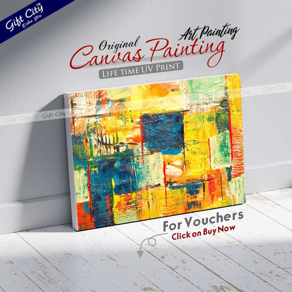 Acrylic Abstract Art Canvas Painting - Gift City - Gift City Online Store