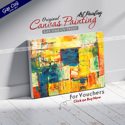 Acrylic Abstract Art Canvas Painting - Gift City - Gift City Online Store