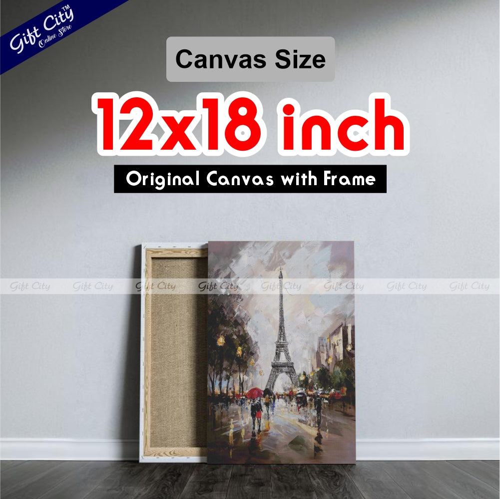 Eiffel Tower Canvas Painting - Gift City - Gift City Online Store