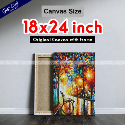 Loneliness of Autumn Palette Knife Oil Painting - Gift City