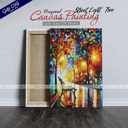 Loneliness of Autumn Palette Knife Oil Painting - Gift City