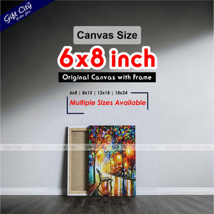 Loneliness of Autumn Palette Knife Oil Painting - Gift City