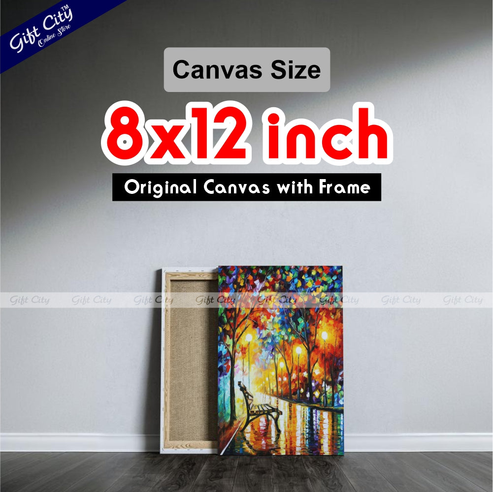 Loneliness of Autumn Palette Knife Oil Painting - Gift City