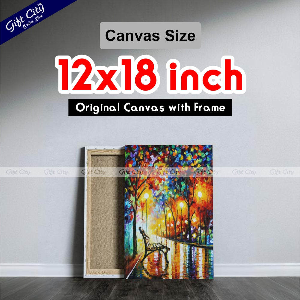 Loneliness of Autumn Palette Knife Oil Painting - Gift City