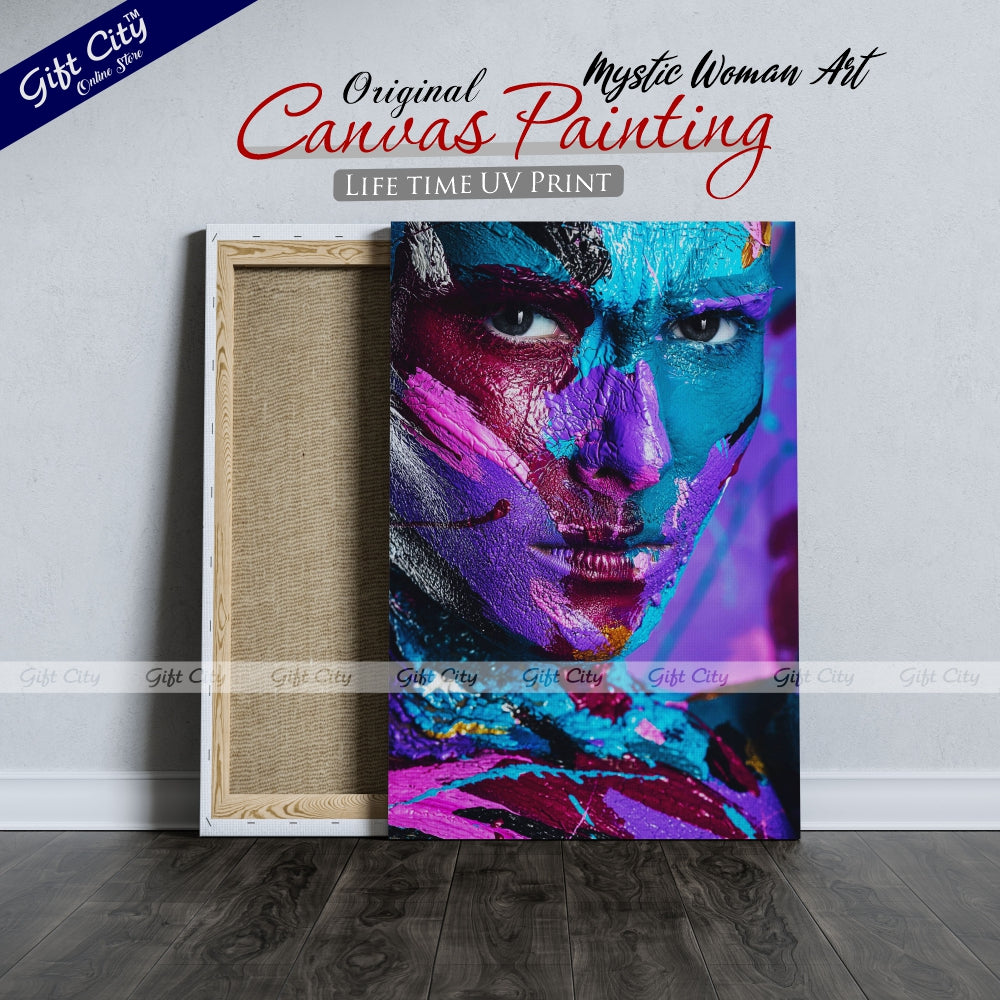 Man Face Digital Art Painting for Home Decor - Gift City