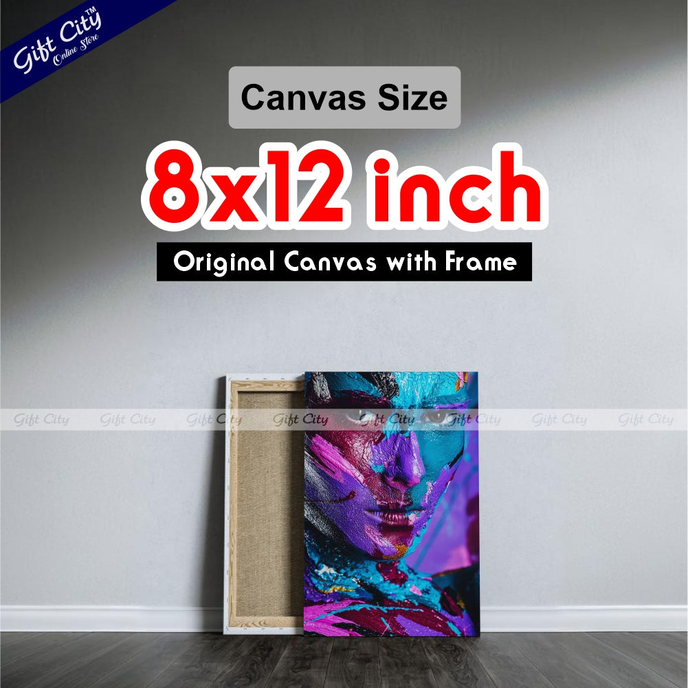 Man Face Digital Art Painting for Home Decor - Gift City