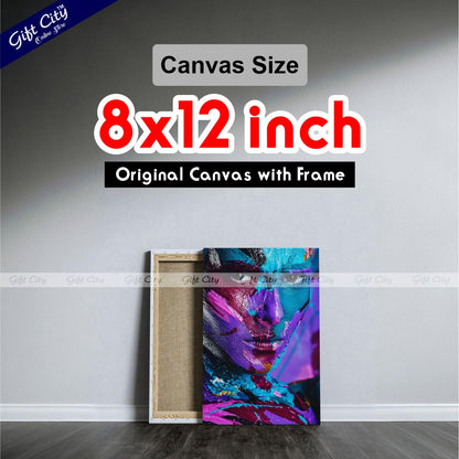 Man Face Digital Art Painting for Home Decor - Gift City