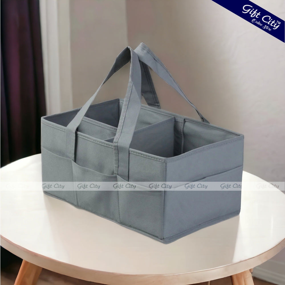 Gift City Presents Foldable Baby Diaper Caddy Organizer with Multi Pockets and Flexible Compartments - Gift City Online Store