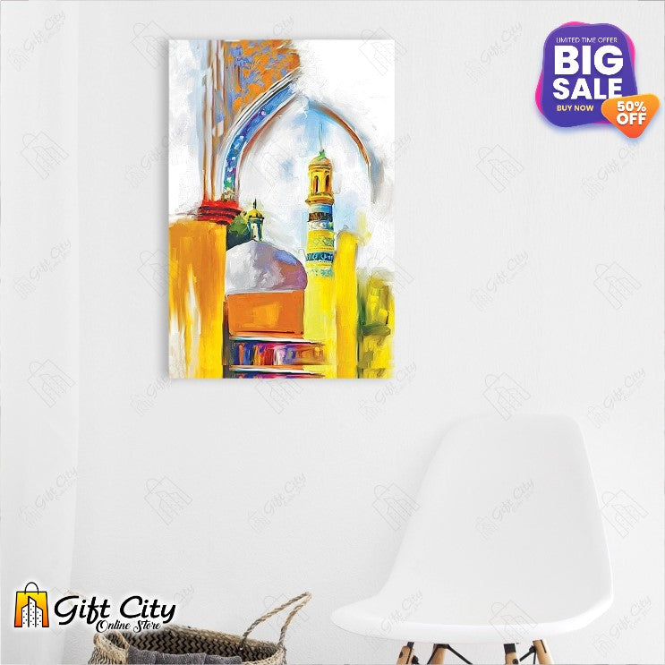 Islamic Art Mosque Digital Islamic Canvas Painting