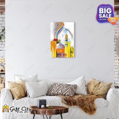 Islamic Art Mosque Digital Islamic Canvas Painting