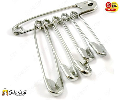 Safety Pins Stainless Steel Needles