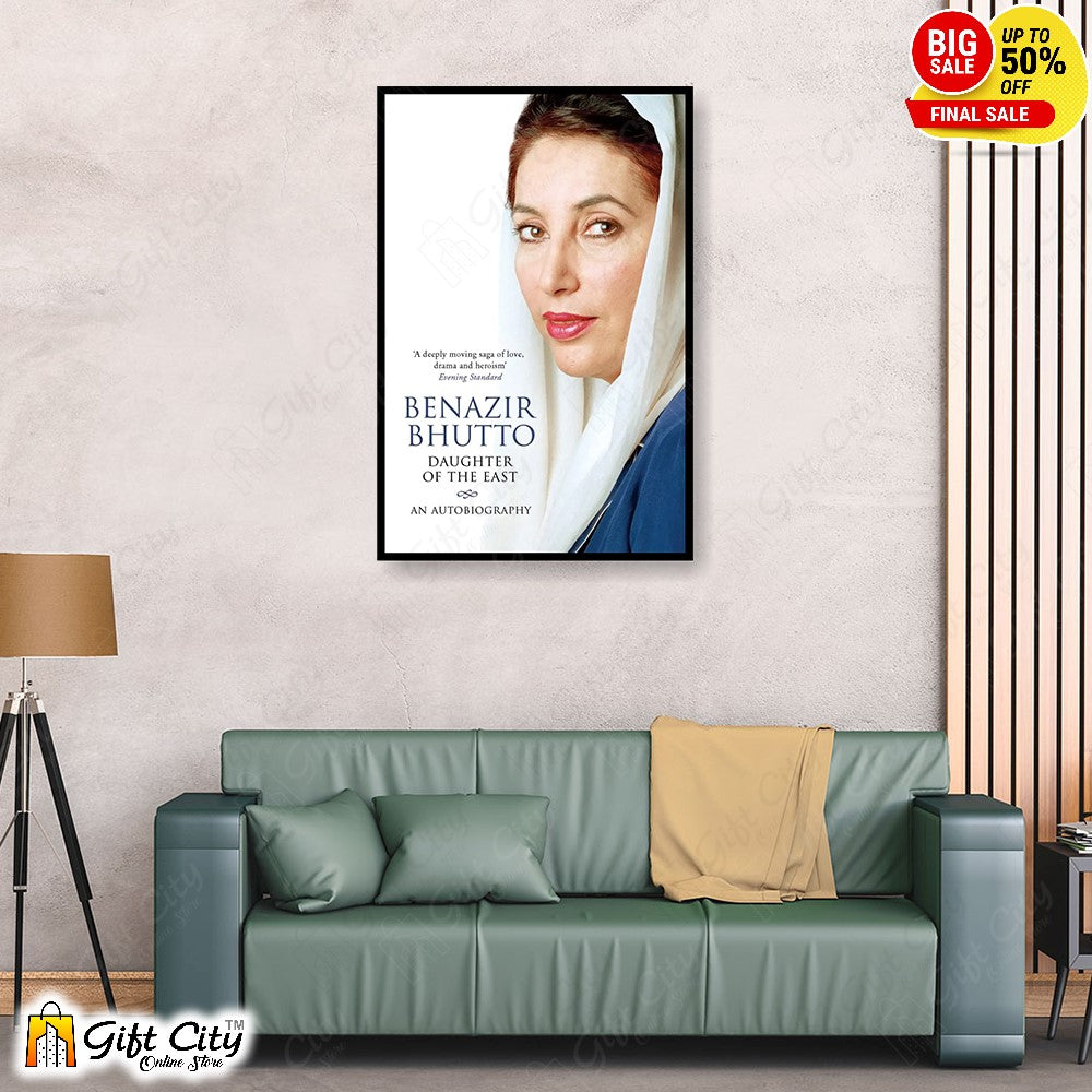 Benazir Bhutto Photo Wall Frame