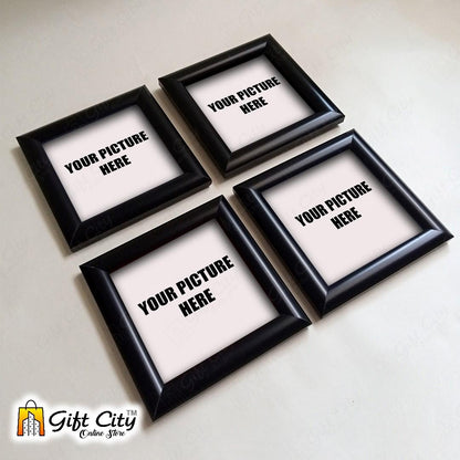 4 Customizable Frames, Wall Art Hangings Glass Frames