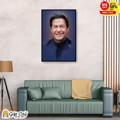 Imran Khan 3 In 1 Frame Wall Clock New Design