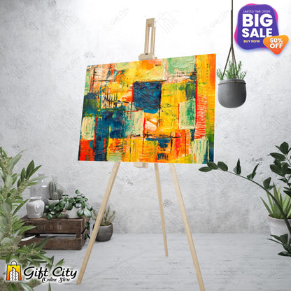 Acrylic Abstract Art Canvas Painting