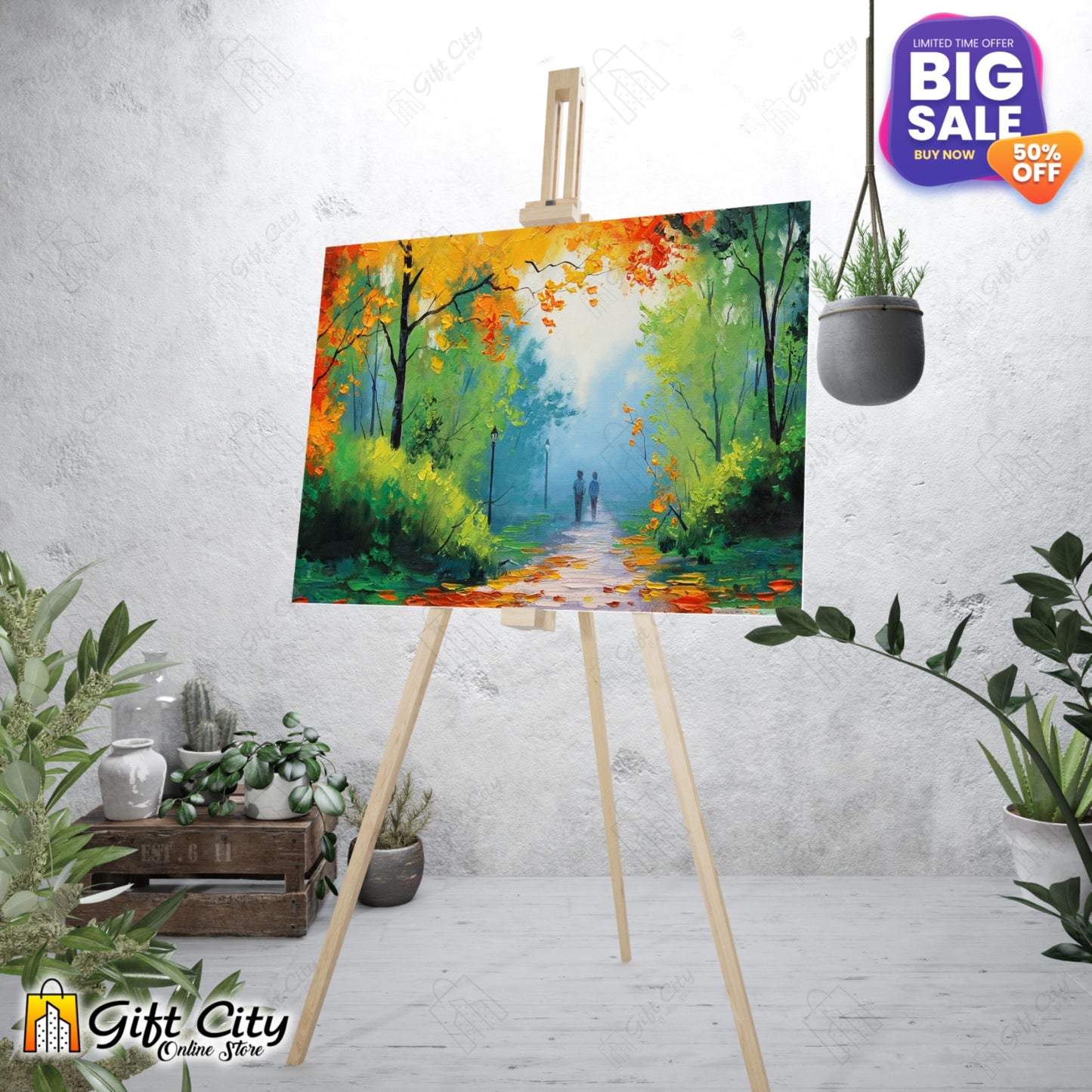 Autumn Canvas Painting - Gift City