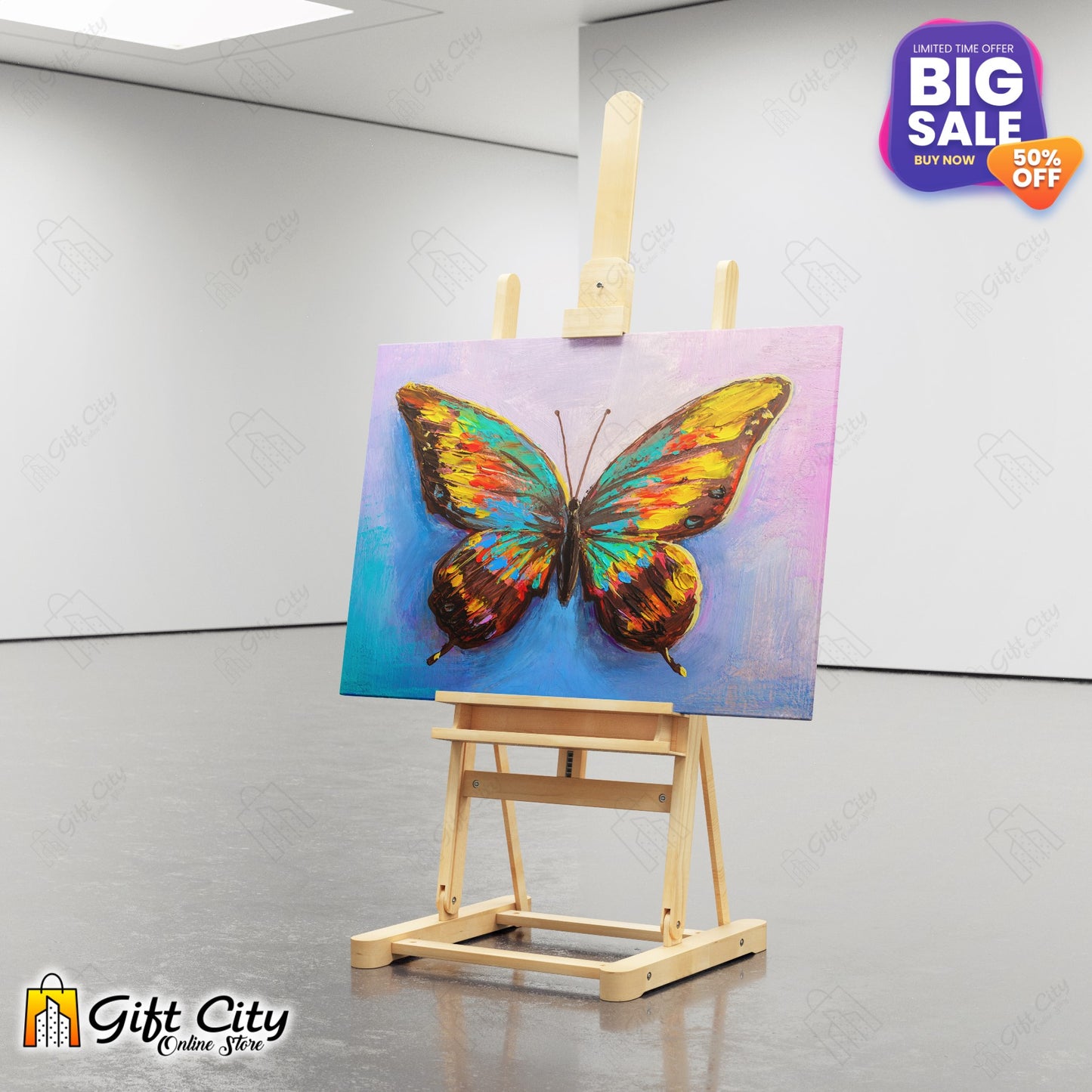 Butterfly  Canvas Painting