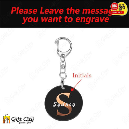 Couple Keychain Customizable Name