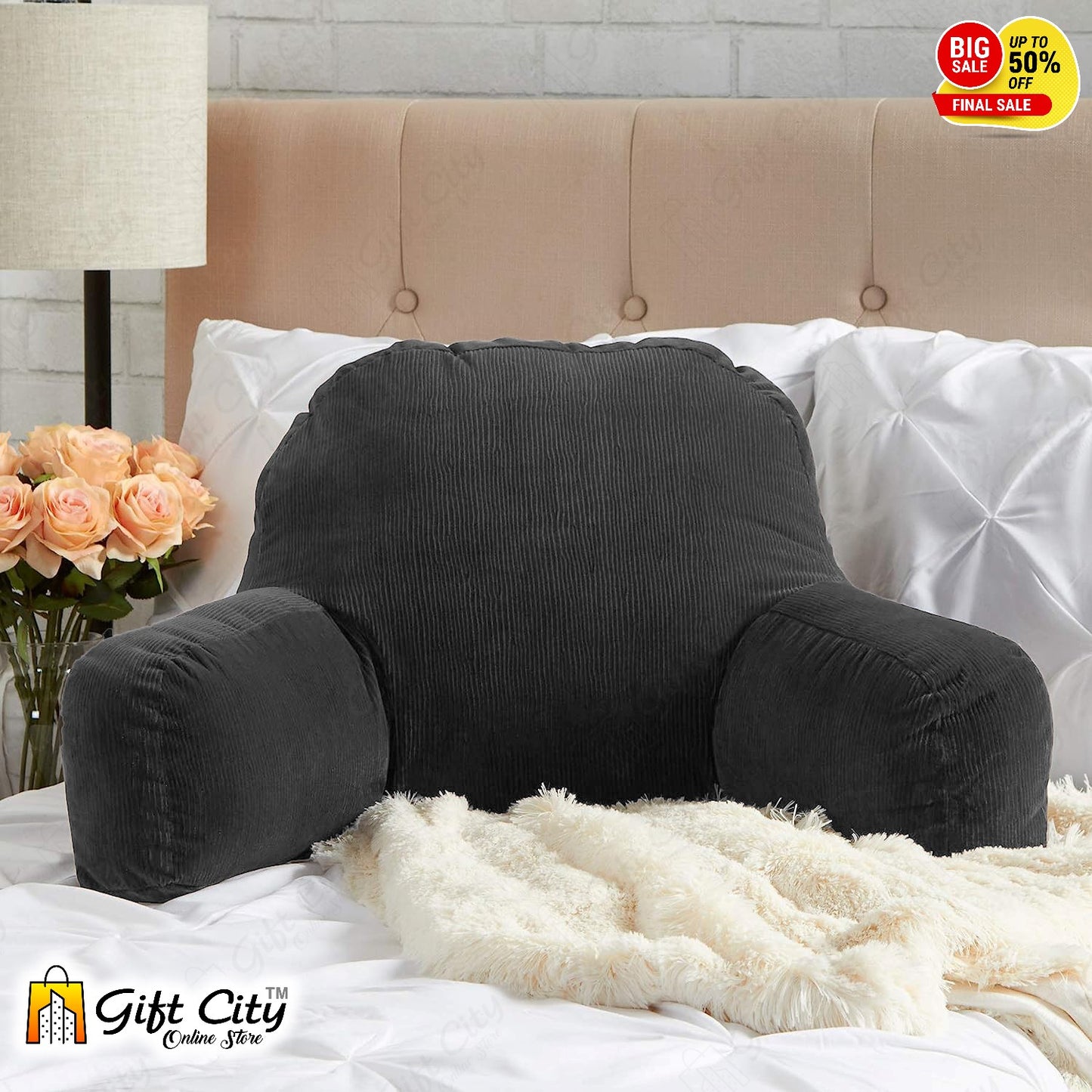 Plush Big Backrest Reading Rest Pillow