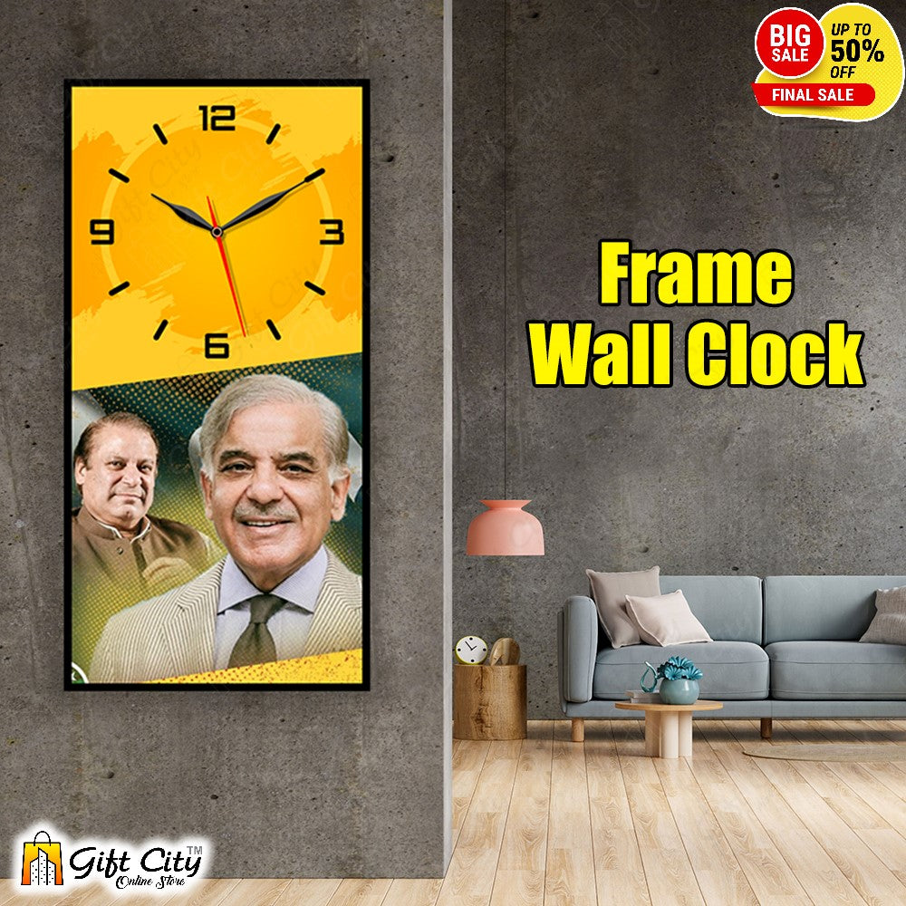 3 In 1 Frame Wall Clock New Design